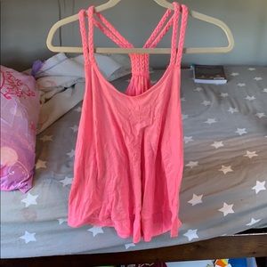 Women’s large pink mudd tank top